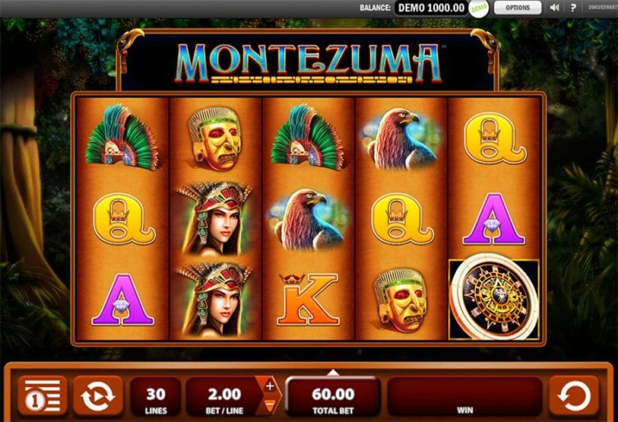 Montezuma Slot Bonus