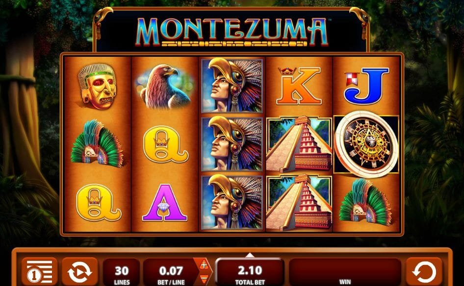 Montezuma Slot Gameplay