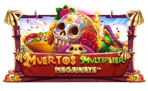 Muertos Multiplier Megaways Slot Logo Barbados Bingo