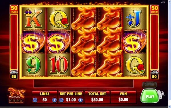 Mustang Money Slot Bonus