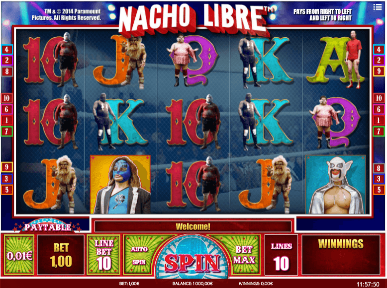 Nacho Libre Slot Gameplay