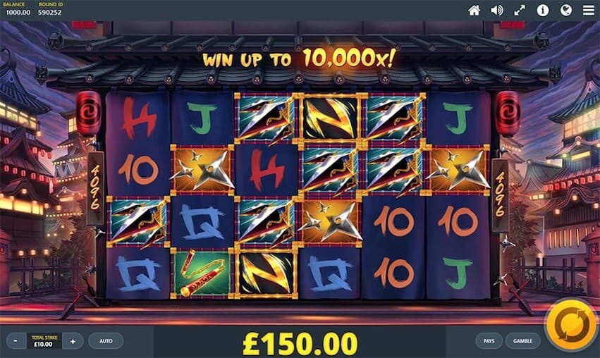 Ninja Ways Slot Gameplay