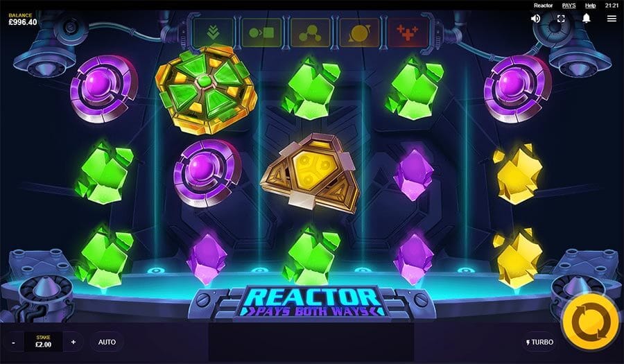 Reactor Slot Gameplay