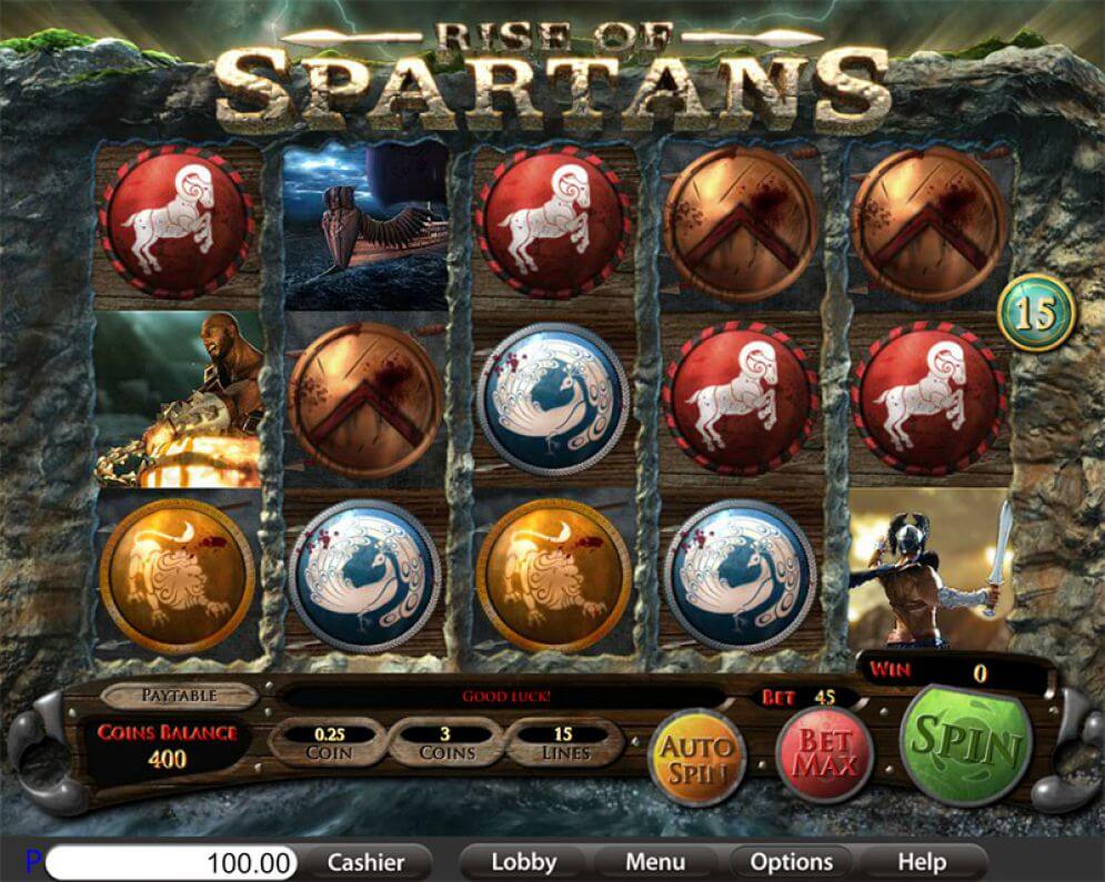 Rise Of Spartans Slot Bonus