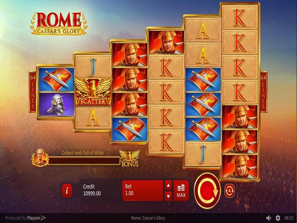 Rome: Ceasar's Glory Slots Online