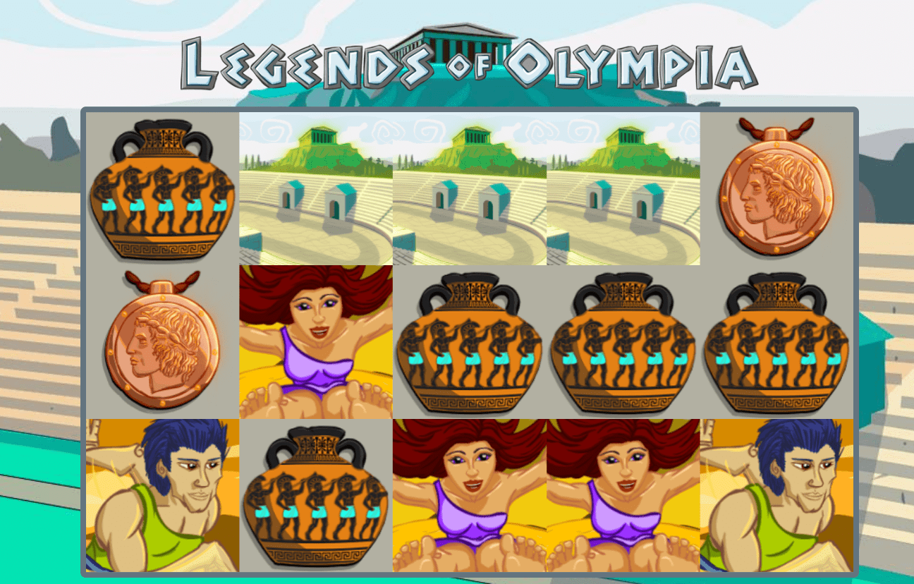 legends of olympia slots game online