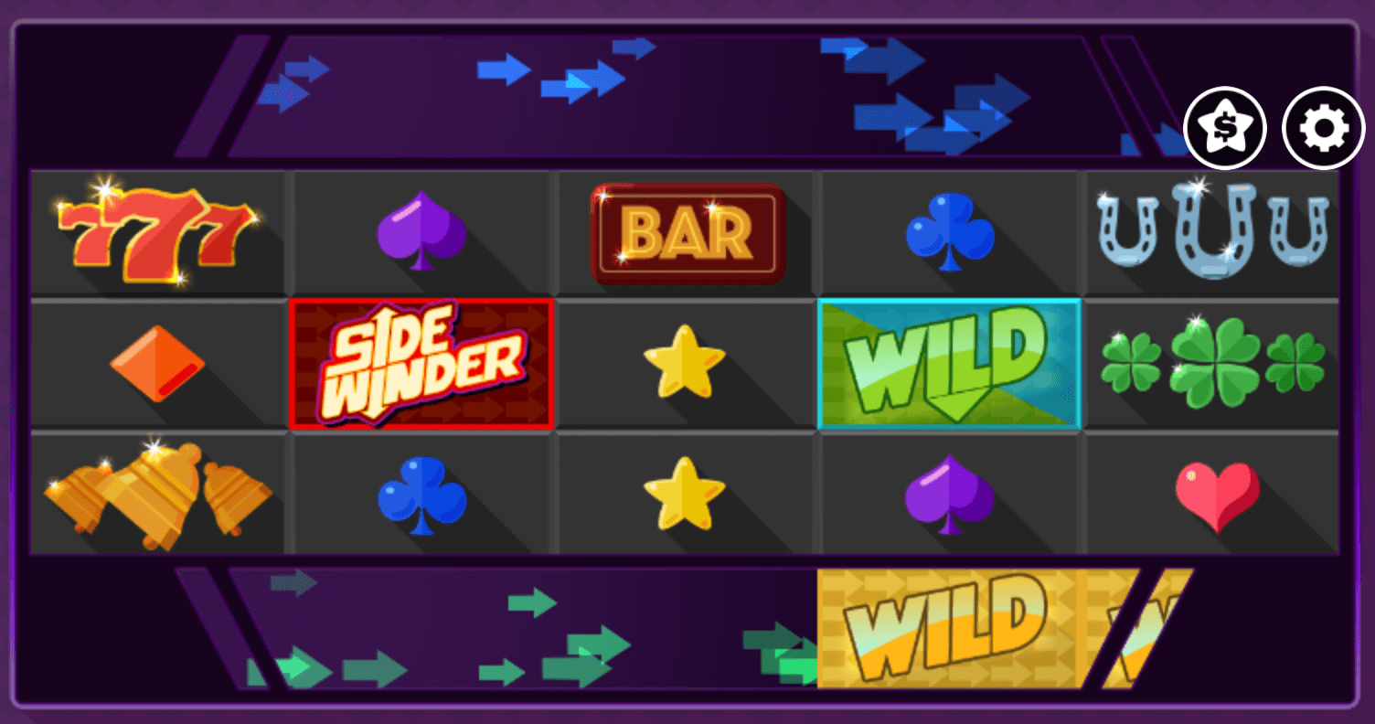 sidewinder online casino slots game