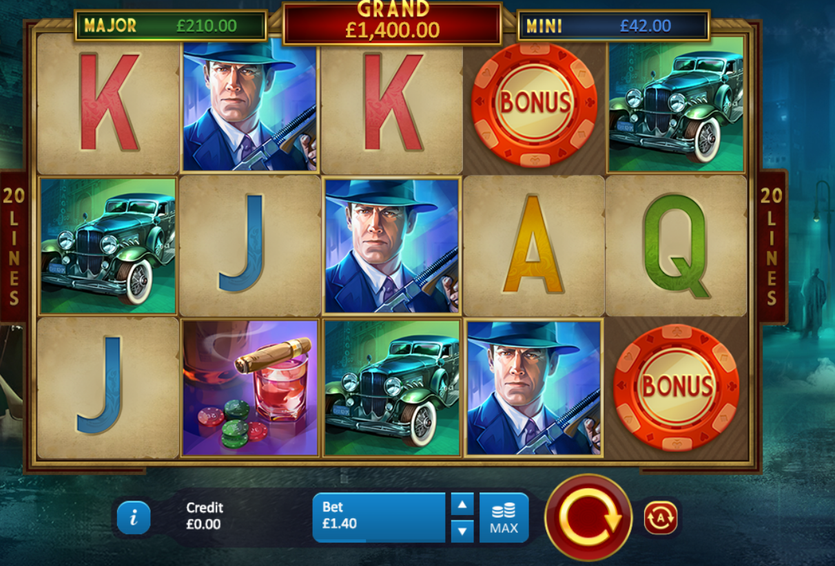 chicago gangsters slots online game