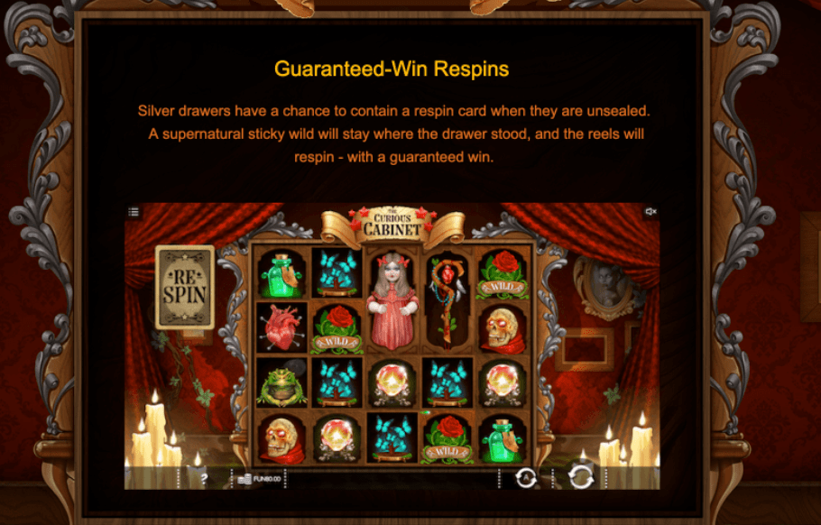 the curious cabinet slots game online casino