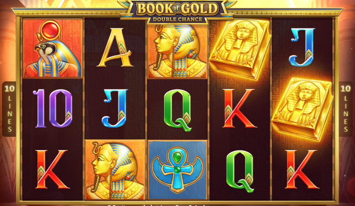 book of gold double chance gameplay casino