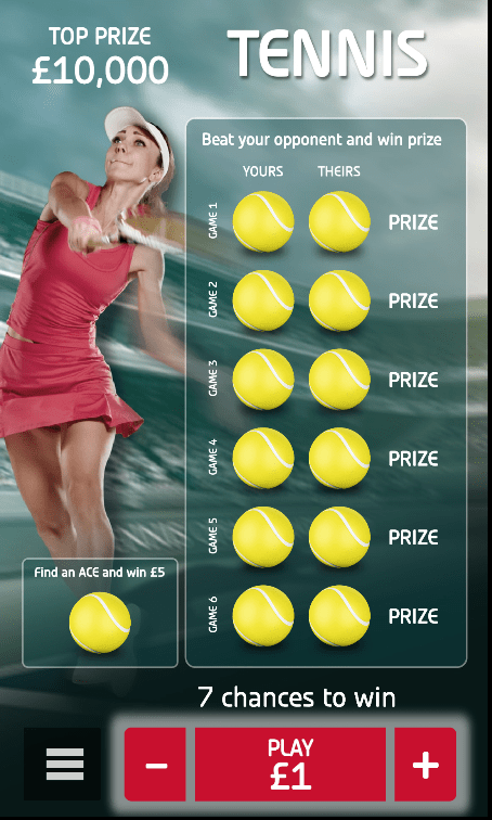 tennis scratch slot game online play