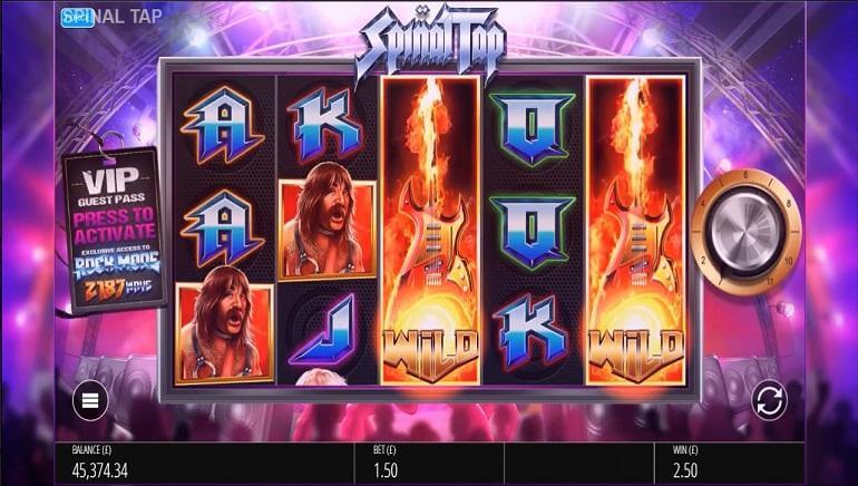 Spinal Tap Slot Bonus