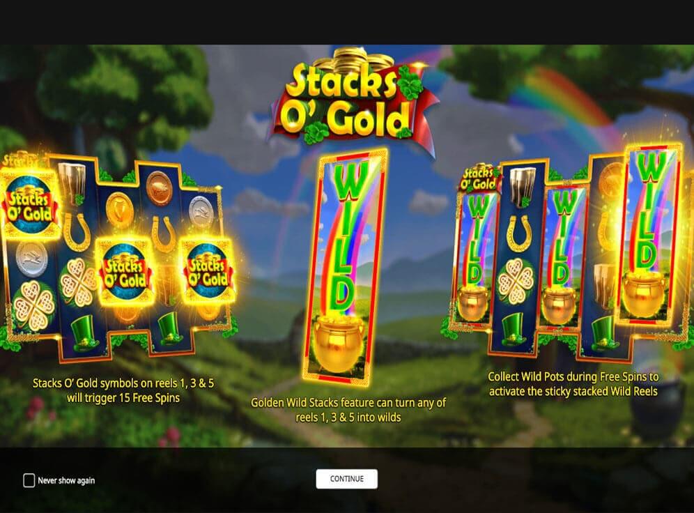 Stacks O Gold Bonus