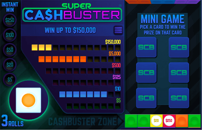 Super Cash Buster Bonus