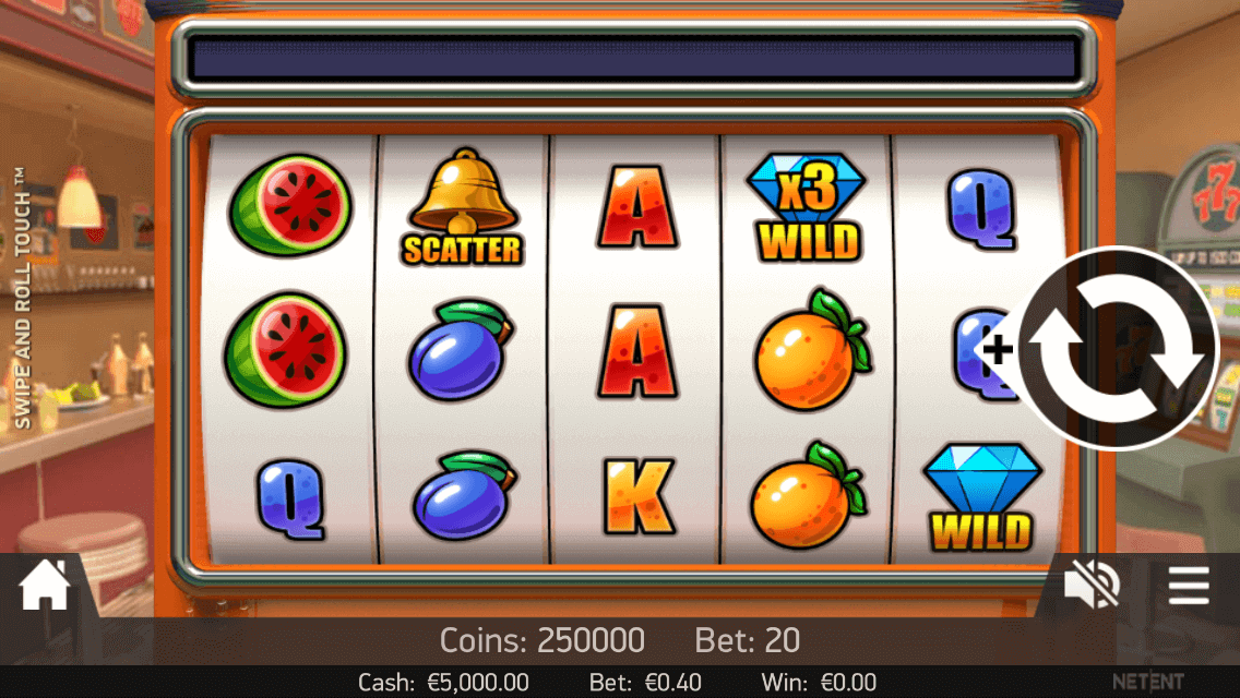 Swipe & Roll Slot Bonus