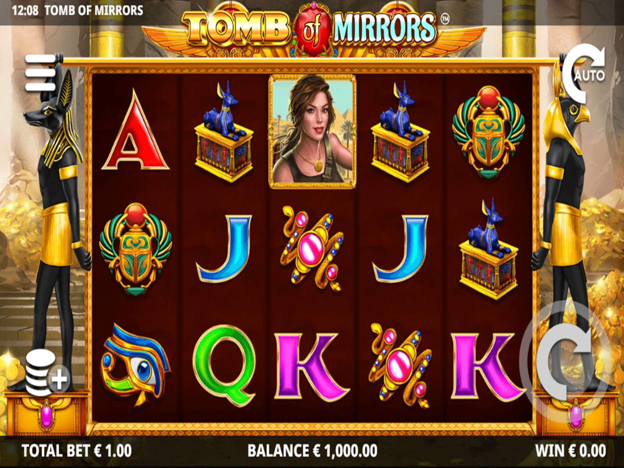 Tomb of Mirrors Slot Bonus