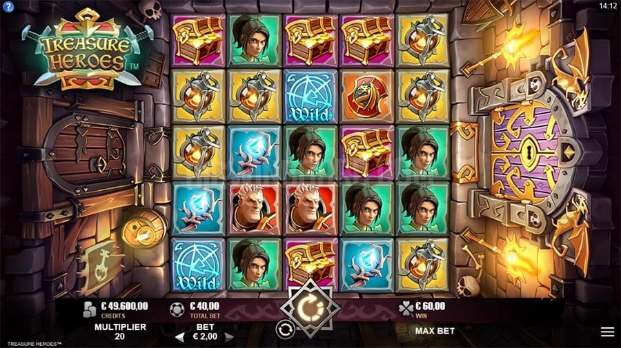 Treasure Heroes Slot Gameplay