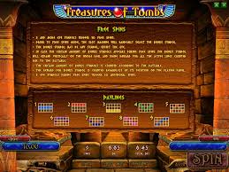 Treasures of Tombs Bonus