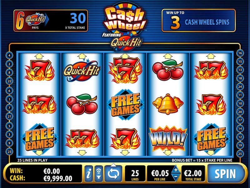 Triple Cash Wheel Slot Gameplay