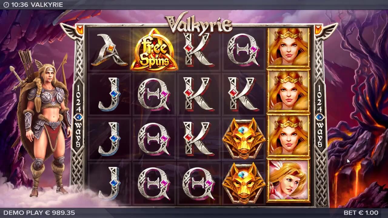 Valkyrie Slot Gameplay