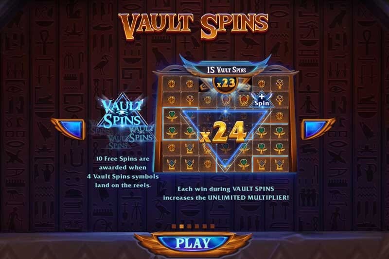 Vault of Anubis Slot Bonus