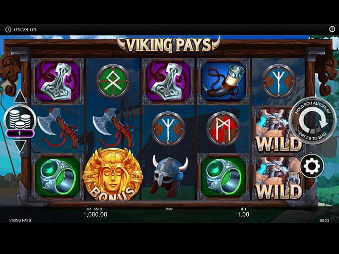 Viking Pays Slot Gameplay