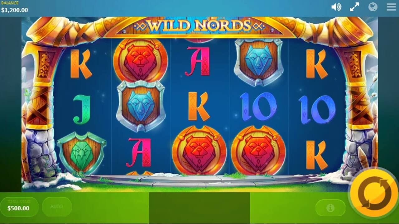 Wild Nords Slot Gameplay