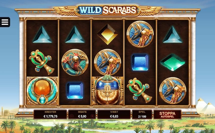 Wild Scarabs Gameplay