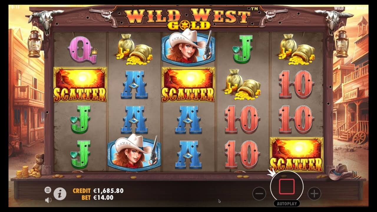 Wild West Gold Slot Gameplay