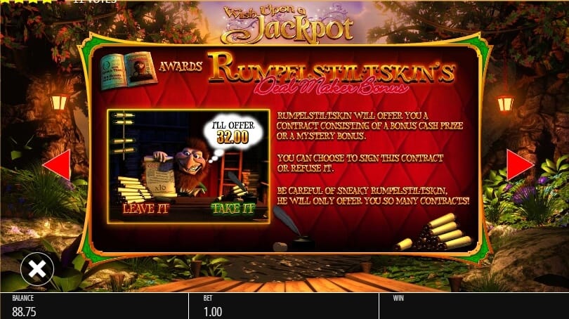 Wish Upon a Jackpot Slot Bonus