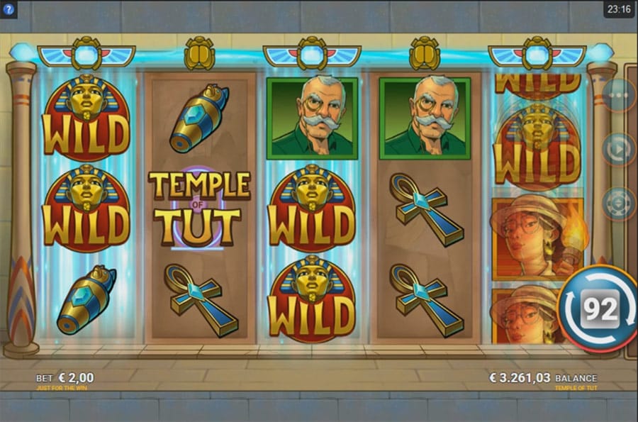 temple of tut online slots