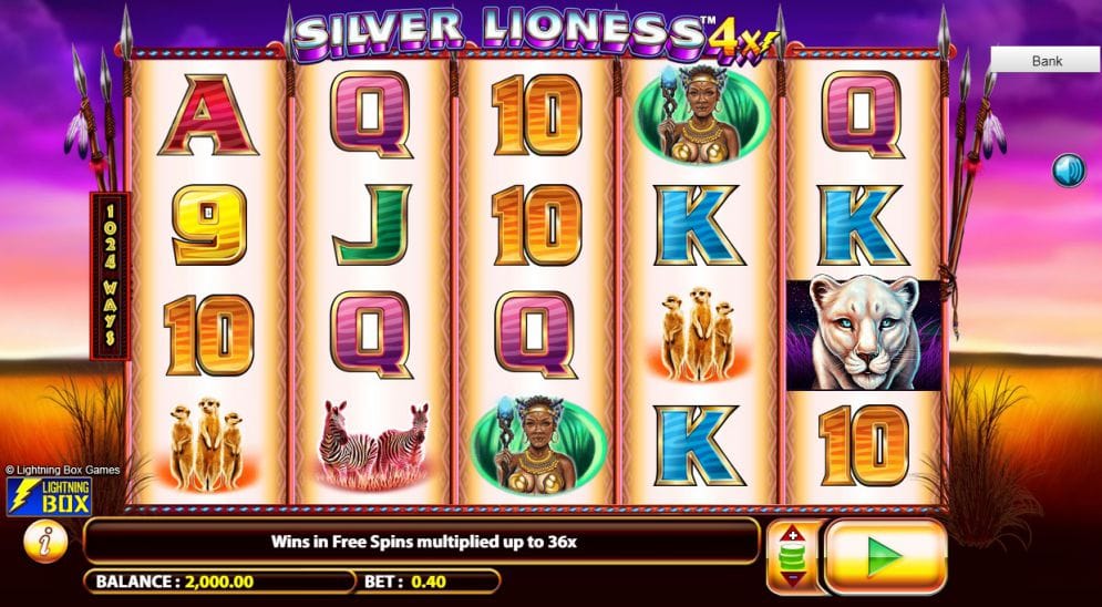 silver lioness game online