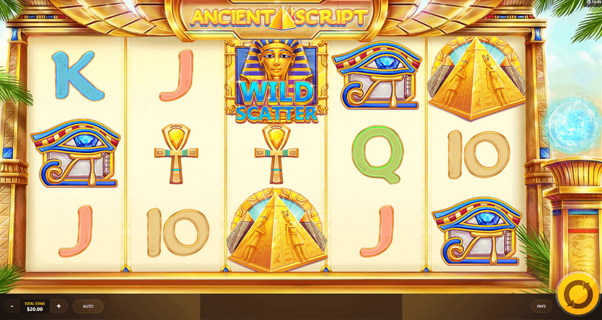 Ancient Script Gameplay Casino