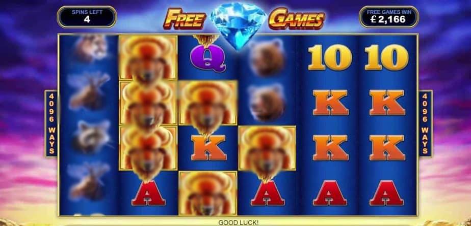 Buffalo Blitz Slot Bonus Feature