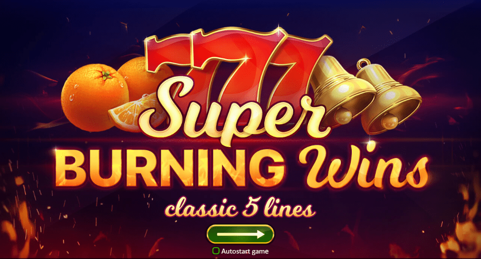 super burning wins slots