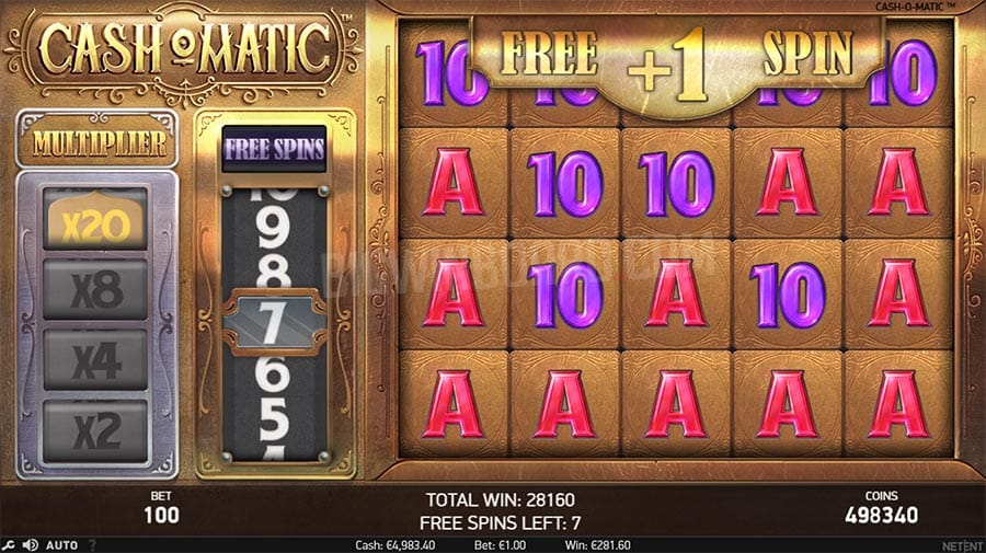 Cash-O-Matic Gameplay Casino