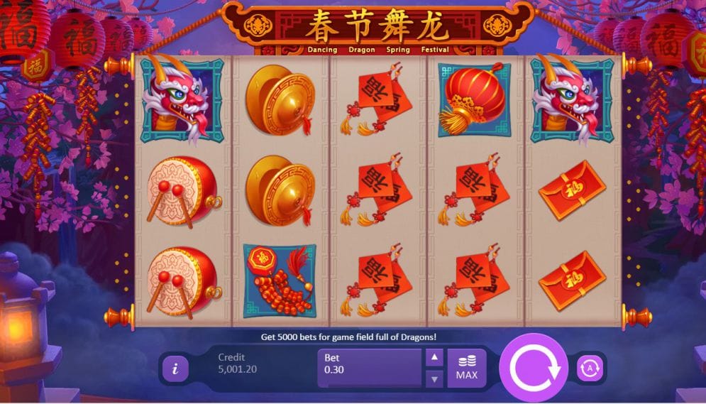Dancing Dragon Spring Festival gameplay