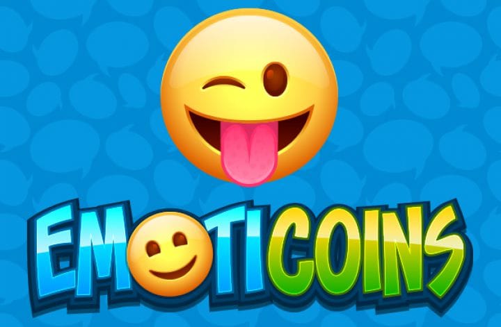 Emoticoins video slot Logo