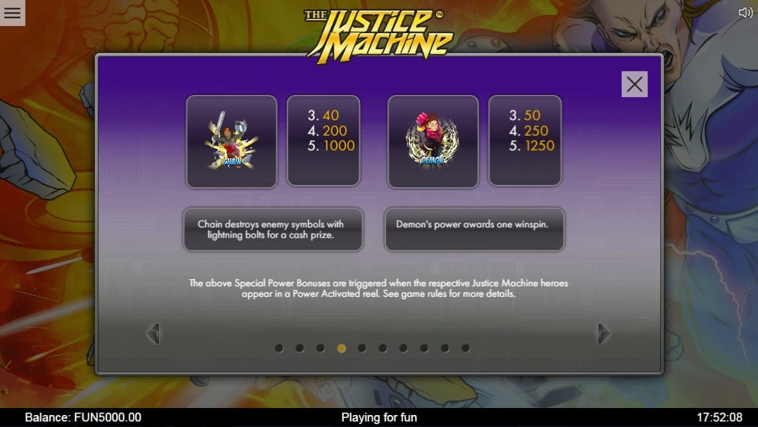 slots justice machine casino