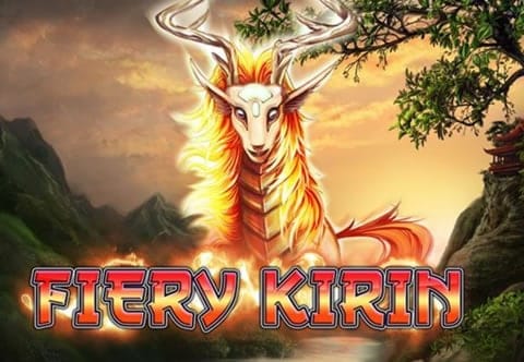 Fiery Kirin Slot Logo