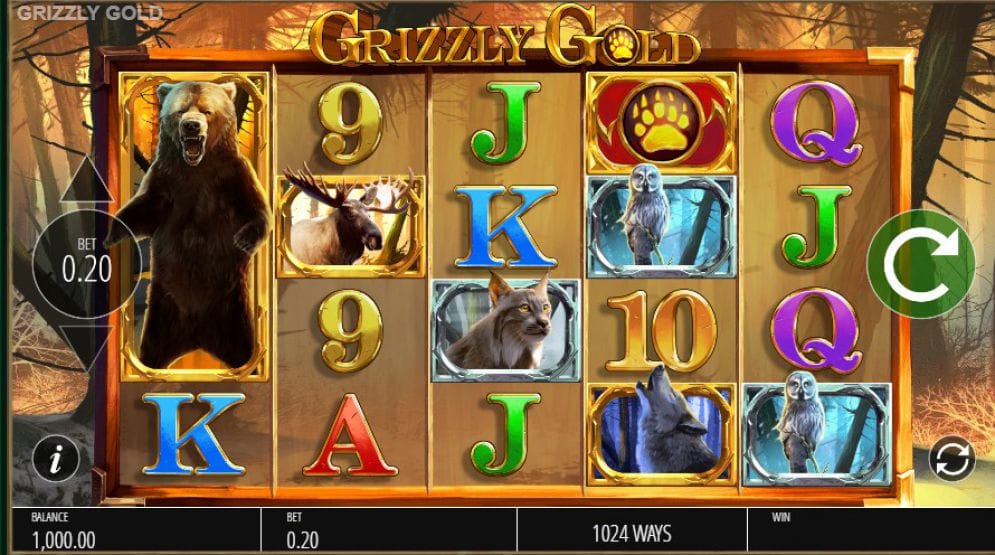 Grizzly Gold Casino Gameplay