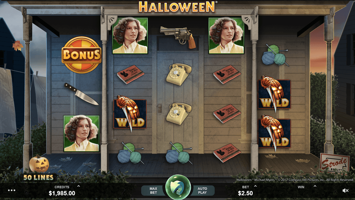 halloween slot online game play wins