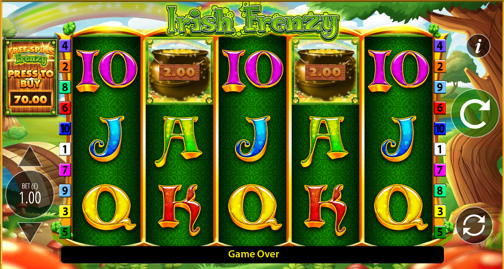 Irish Frenzy Slot Gameplay