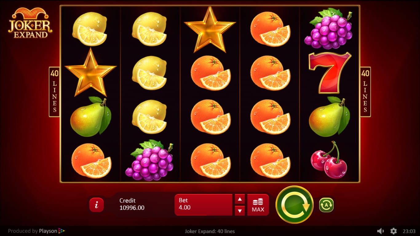 joker expand online casino game wins