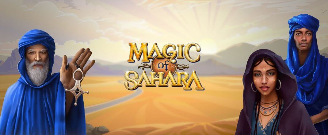Magic Sahara Slot Logo
