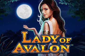 Lady of Avalon Slot Logo