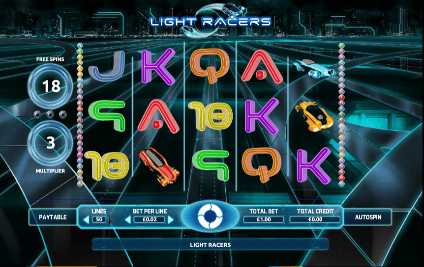 light racers casino game