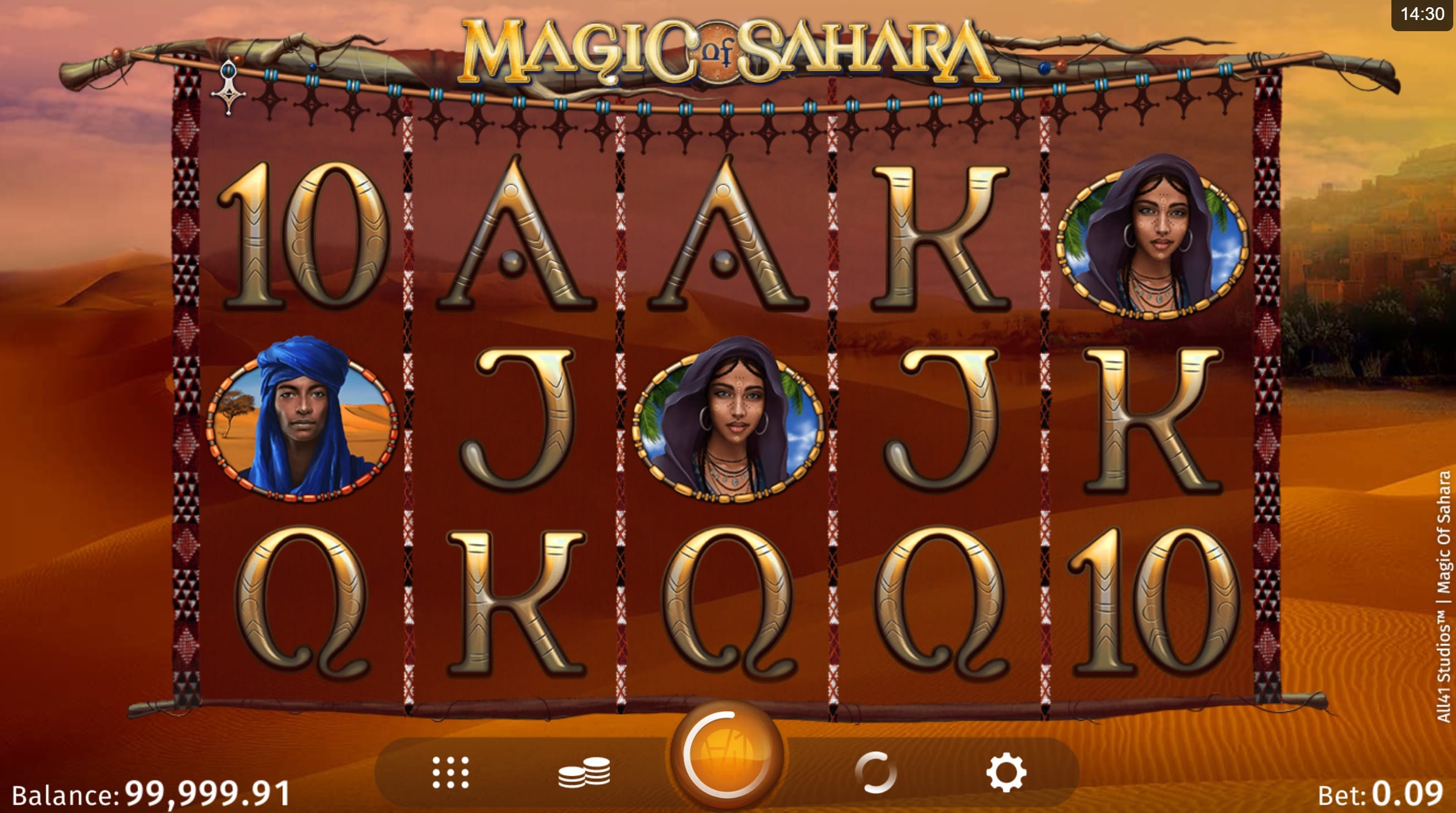 Magic Sahara Casino Gameplay