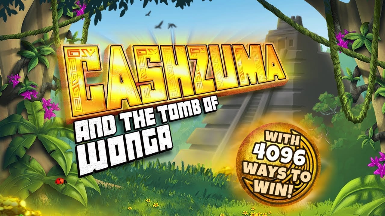 Cashzuma and the Tomb of Wonga Slot Logo