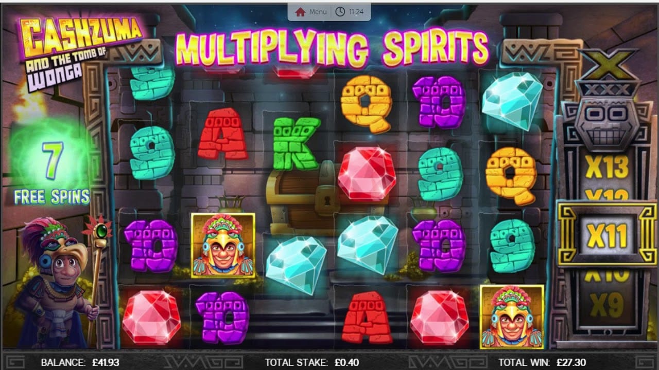 Cashzuma and the Tomb of Wonga Gameplay Casino